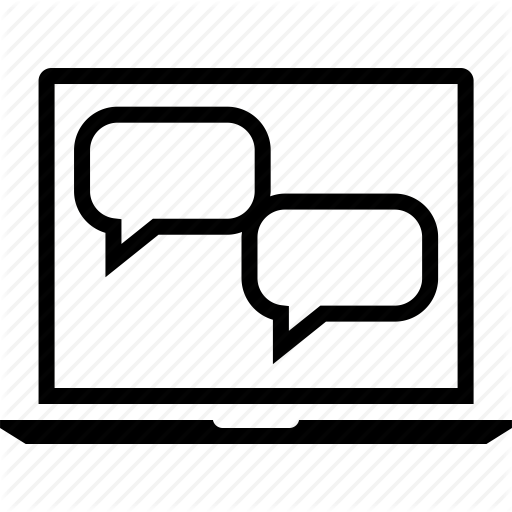 Chat, Facebook, Twitter Icon