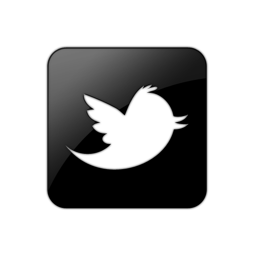 Black Twitter Icon Circle Images