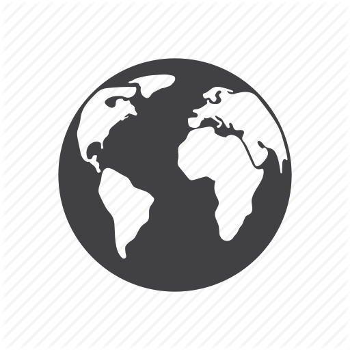 Earth, Globe, Map, Planet, World Icon