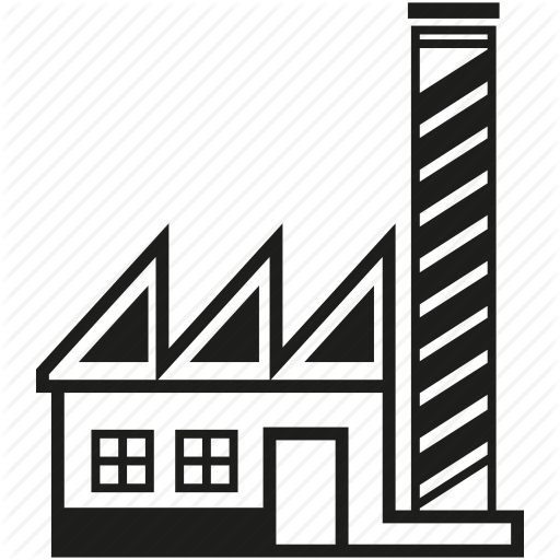 Building, Factory, Industry, Warehouse Icon