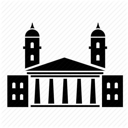 Building, College, Education, Faculty, Museum, School, University Icon