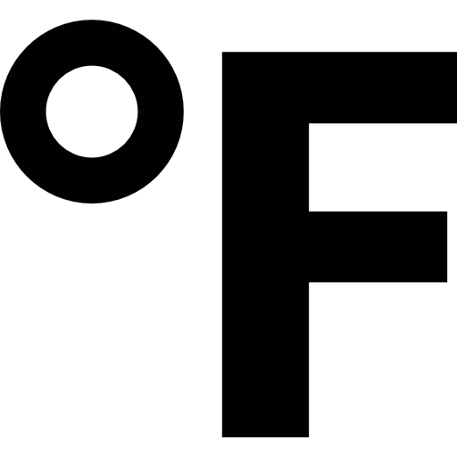 Fahrenheit Degrees Icons Free Download