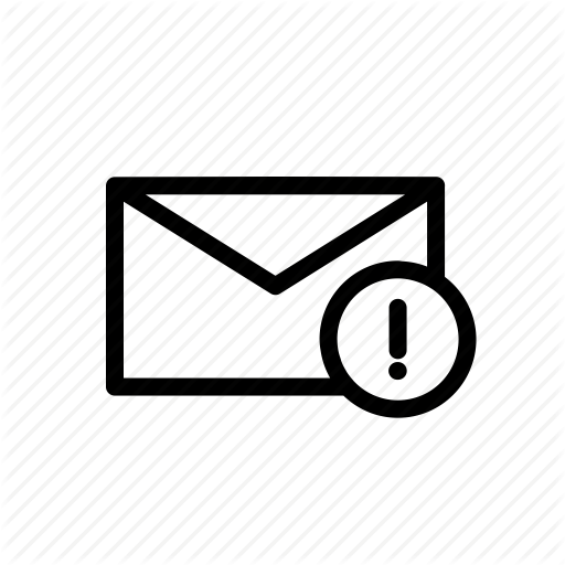 Email, Fail, Failed, Inbox, Mail, Receive, Send Icon