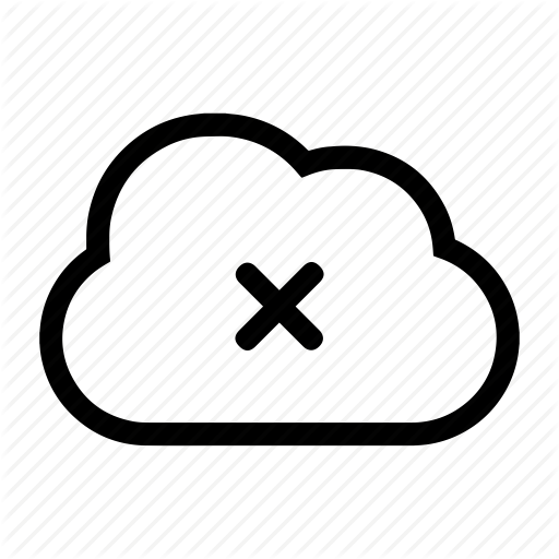 Backup, Backup Failed, Cloud, Error, Upload Unsuccessful Icon