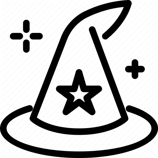 Fairy, Hat, Magic, Tale, Wizard Icon