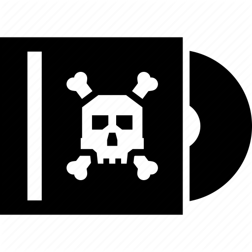 Cd, Dvd, Fake, Pirated, Software Icon