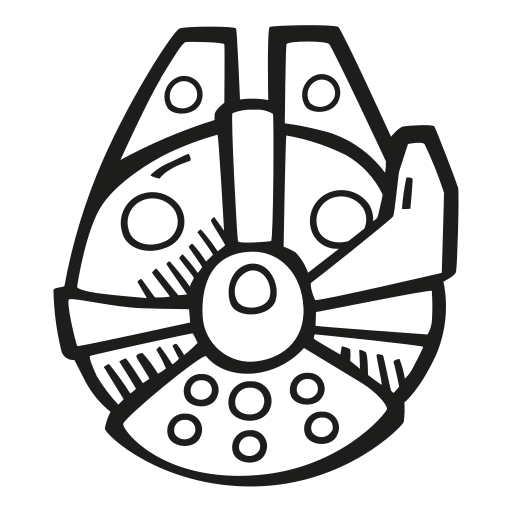 Millennium, Falcon Icon Free Of Space
