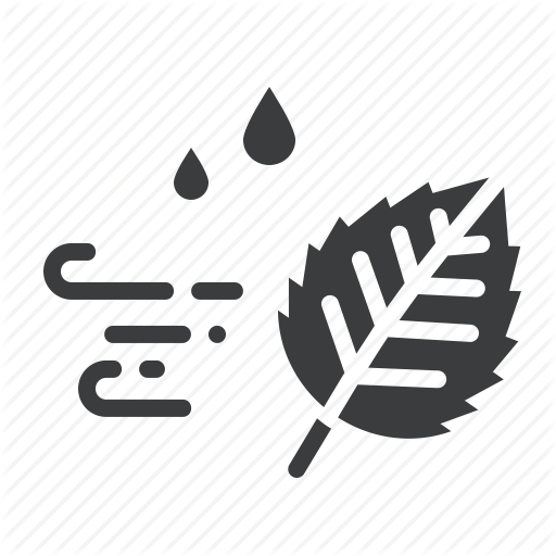 Autumn, Fall, Leaf, Season, Weather, Wind, Windy Icon