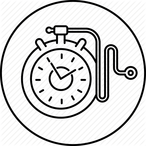 Speed, Sport, Stopwatch, Timing Icon