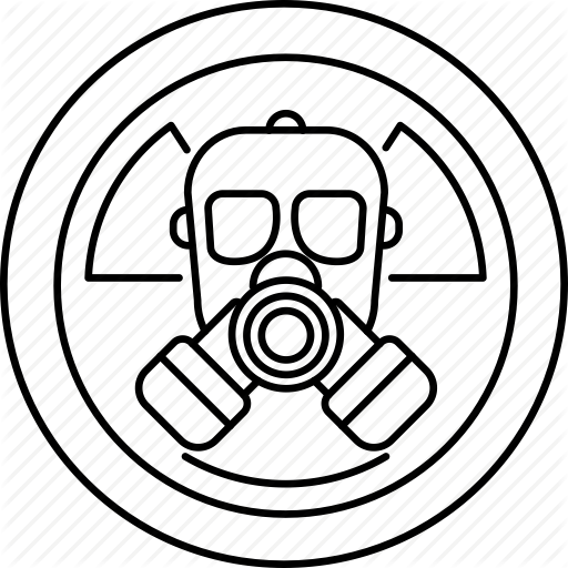 Atomic, Fallout, Gas, Mask, Nuclear Icon