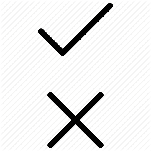 False, Remove, Tick, True Icon