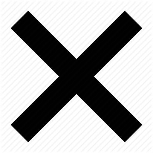 Delete, Exit, False, Remove, Wrong Icon