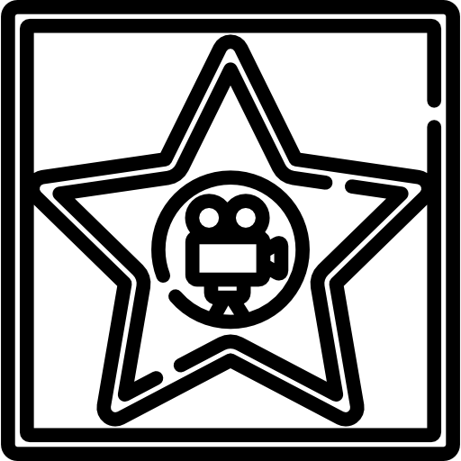 Icon Walk Art Fame Clip