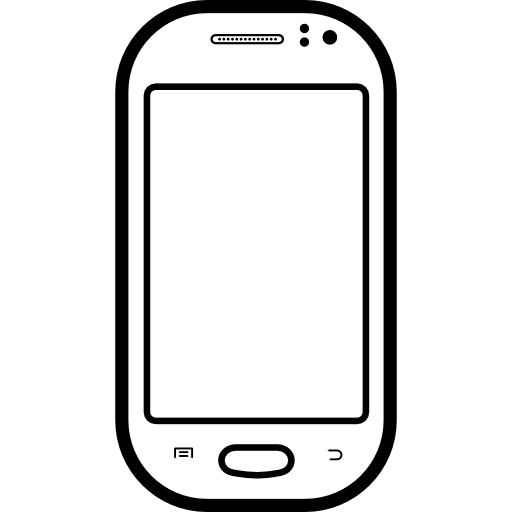 Mobile Phone Popular Model Of Samsung Galaxy Fame Icons Free