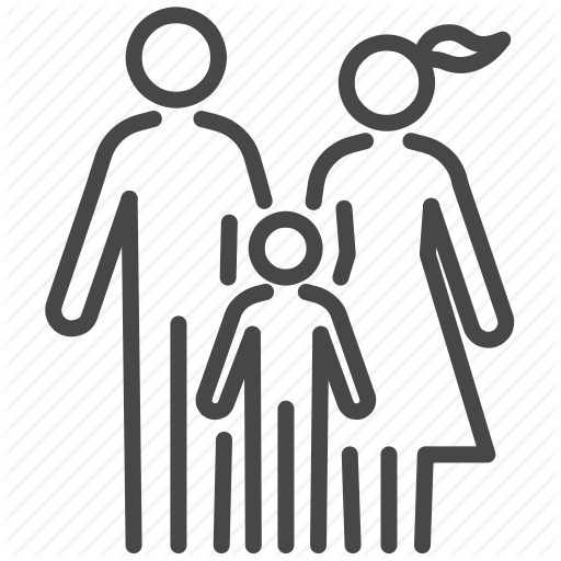 Family, Group, Happy, Home, Parent, People Icon
