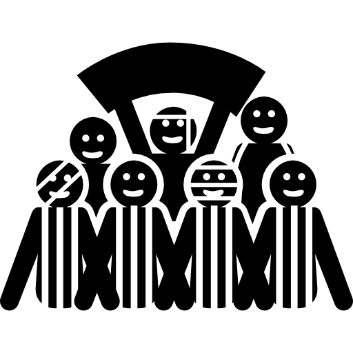 Football Fans Group Icons Free Download