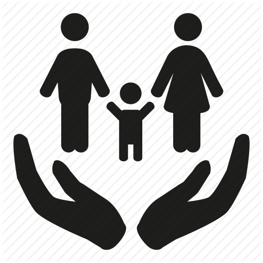 Defend, Family, Hands, Insurance, Protection, Safe, Safety Icon