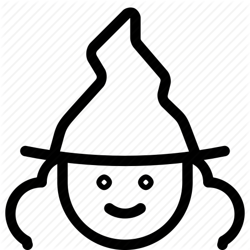 Famous, People, Witch Icon