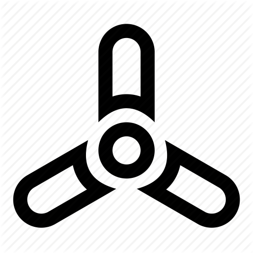 Ceiling, Fan Icon
