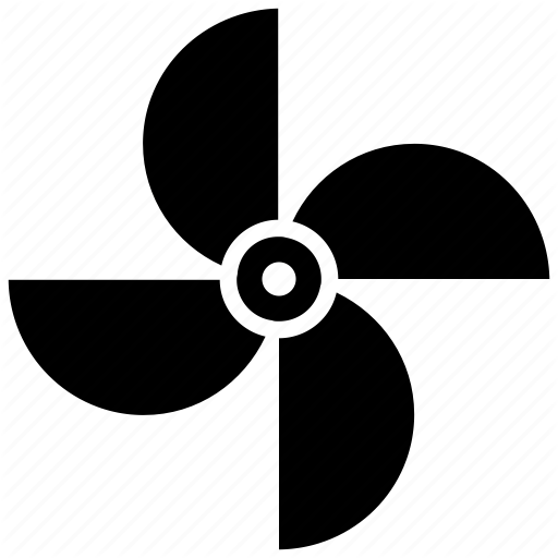 Chiller, Cooler, Electric Fan, Exhaust, Fan Icon
