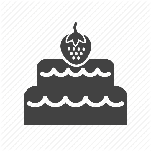 Buttercream, Cake, Chocolate, Coconut, Fancy, Food, Sweets Icon