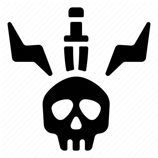 Damage, Game, Knife, Skill, Skull, Ui Icon