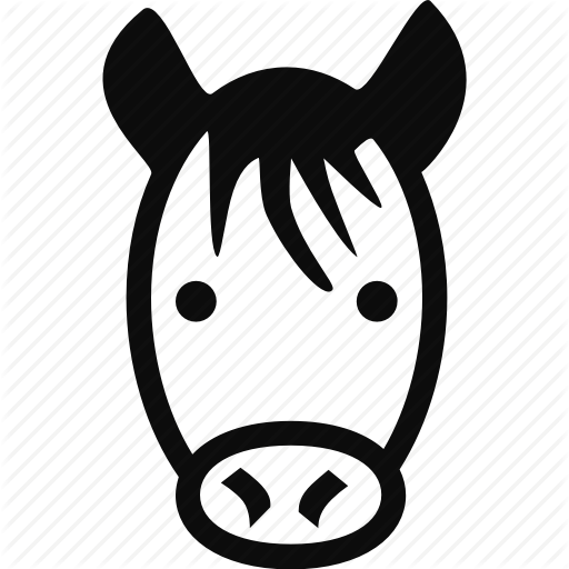 Animal, Farm, Horse, Mammal Icon