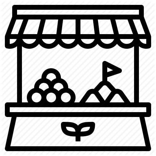 Farmer, Food, Market, Organic, Shop Icon