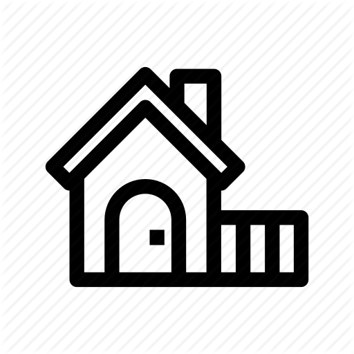 Building, Farm House, Home, House, Rural Icon