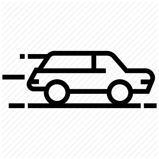 Car, Delivery, Fast Car, Speed Icon