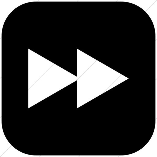 Flat Rounded Square White On Black Raphael Button Fast