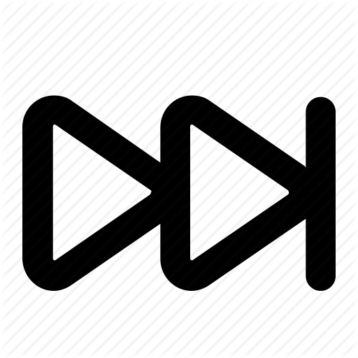 Fast Forward, Forward, Next, Next Track, Skip Icon