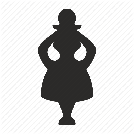 Body, Fat, Figure, Person, Woman Icon