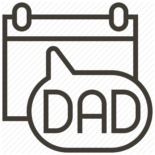 Calendar, Date, Father, Fathers Day Icon