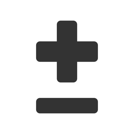 Minus, Plus Icon