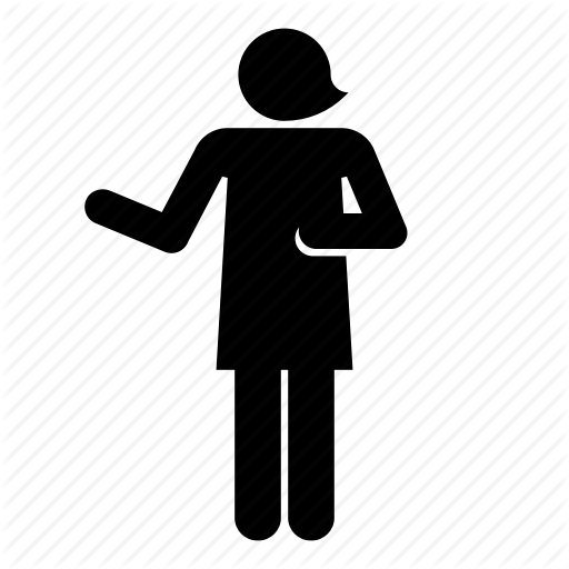 Fear, Female, Girl, Lady, Mother, Person, Woman Icon