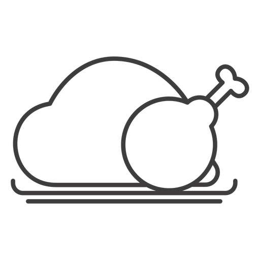 Whole Roasted Chicken Icon
