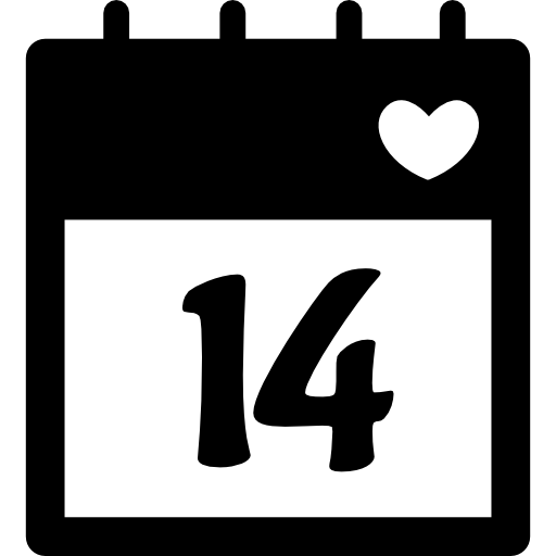 February Calendar Page