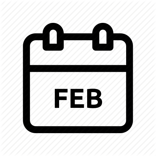 Appointment, Calendar, Date, Event, February, Meeting, Month Icon