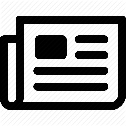 Breaking, Feed, News, Newsfeed, Newspaper, Paper, Tabloid Icon