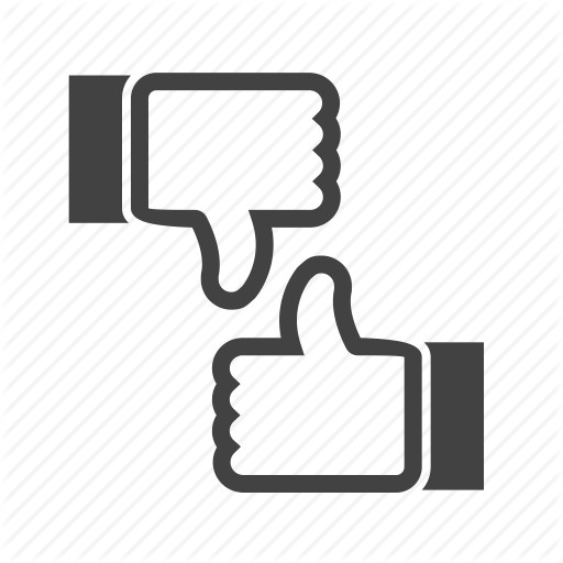 Bad, Dislike, Down, Feedback, Good, Thumbs, Up Icon