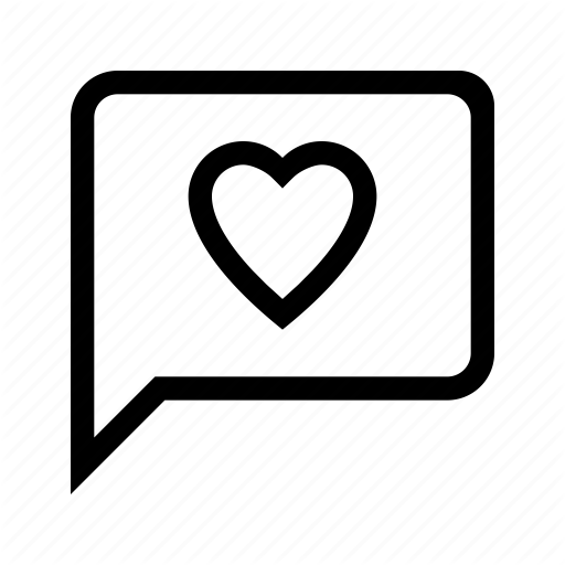 Comment, Feedback, Heart, Rating, Satisfaction Icon