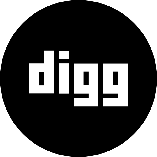 Circle, Digg, Round Icon Icon