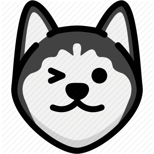 Drawing Husky Outline Transparent Png Clipart Free Download