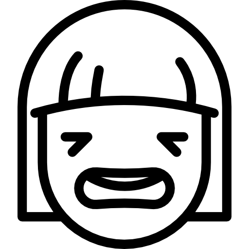 Long Hair, Femenine, Speech Bubble, Girl, People, Female Icon