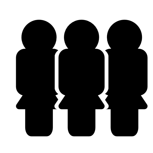 Female User Group Icon Free Icons Download