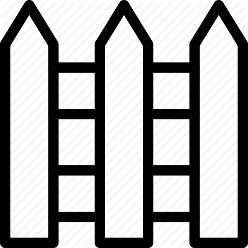 Fence, Garden, Gate, Home, House, Wood Icon