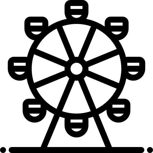 Ferris Wheel Icon City Elements Freepik