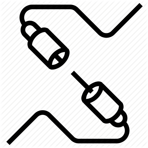 Cables, Optical Fiber Icon