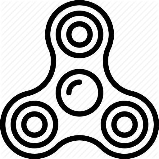 Fidget, Spinner, Toy, Toys Icon